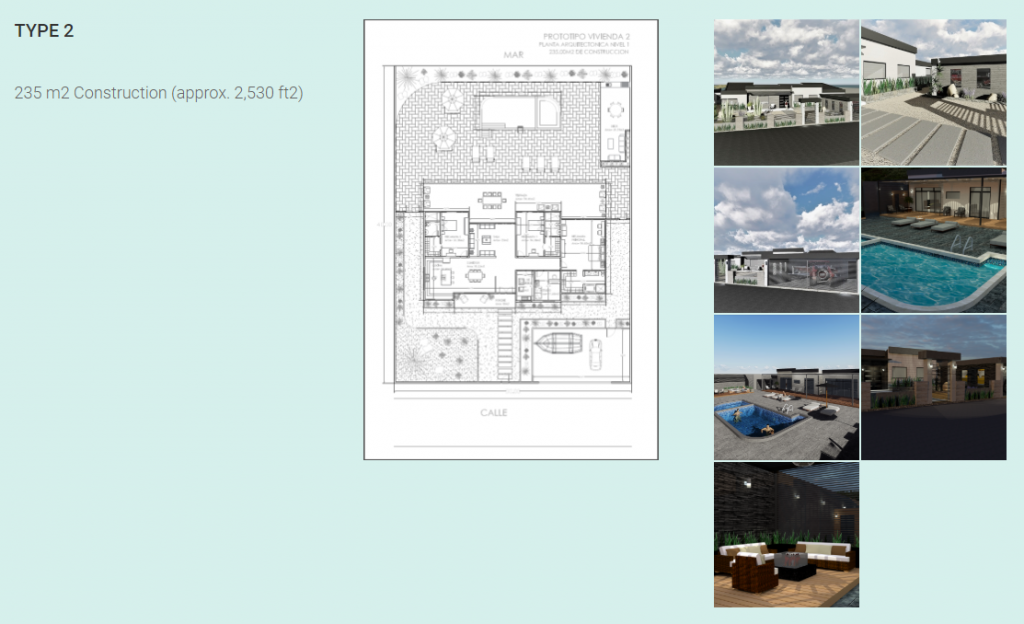 Cielo Mar Homes page snapshot image