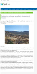 Original Public Notice re: Cielo Mar Development